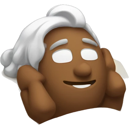 Relax in bed emoji