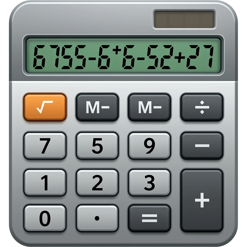 6755-6*6-52+27 emoji