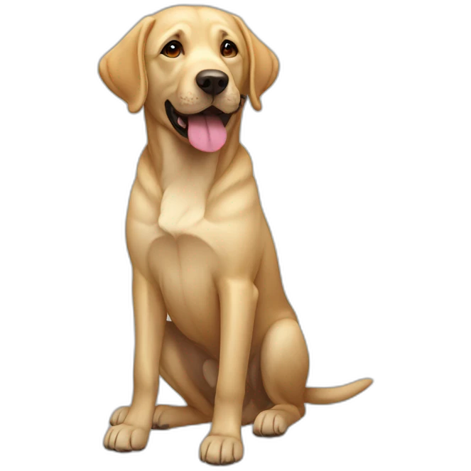 labrador emoji