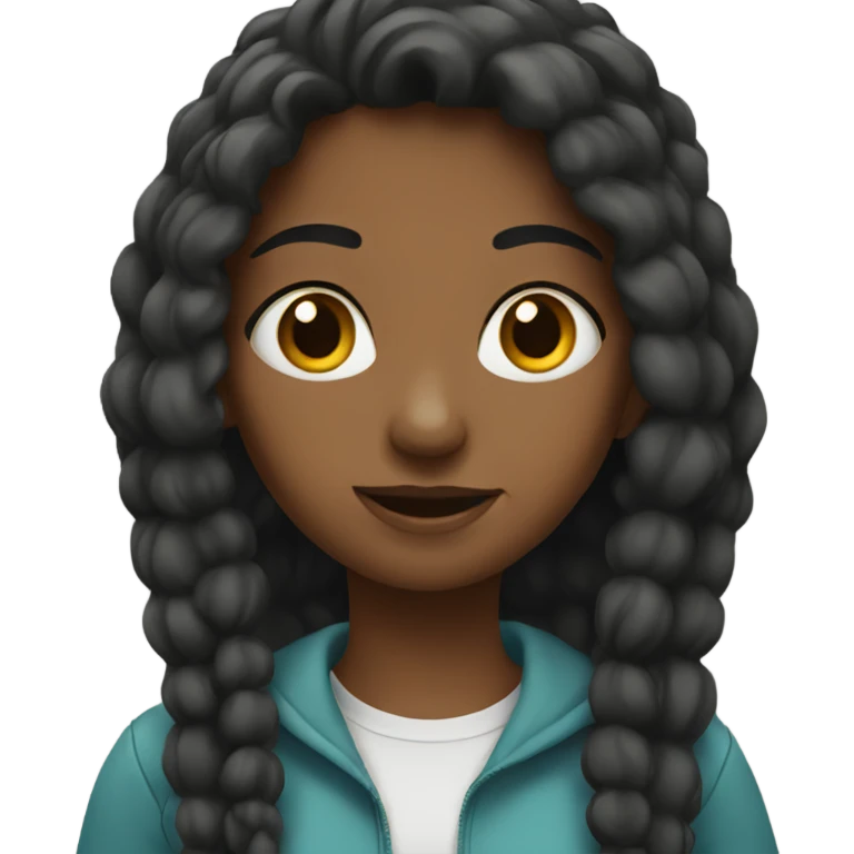 A girl emoji