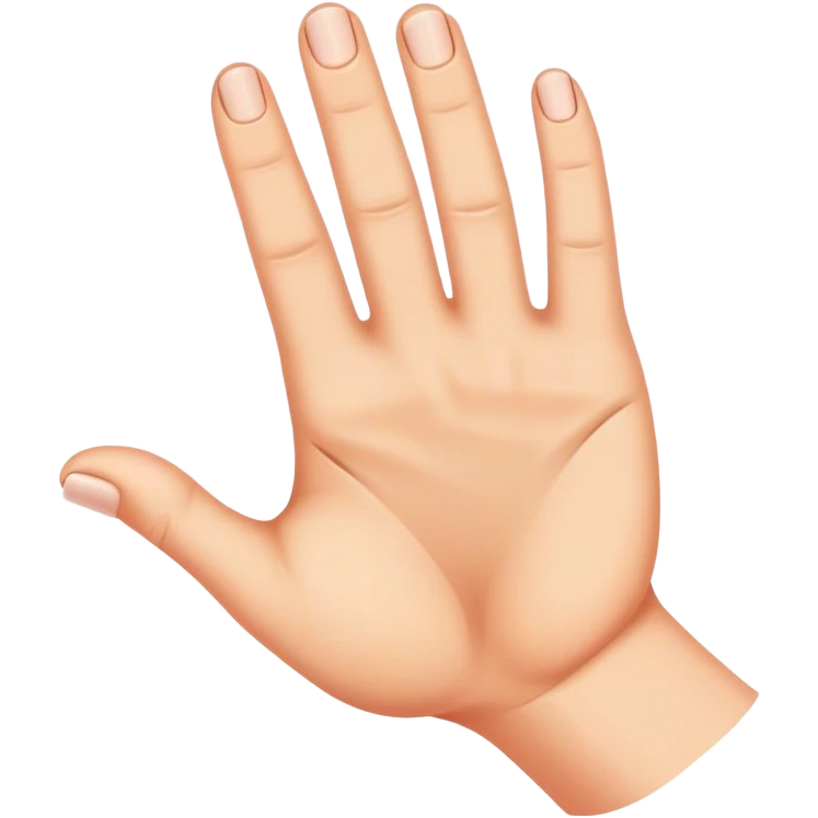 Cut off thumb emoji