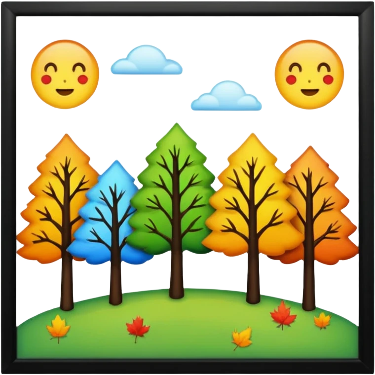 il cambio delle stagioni emoji