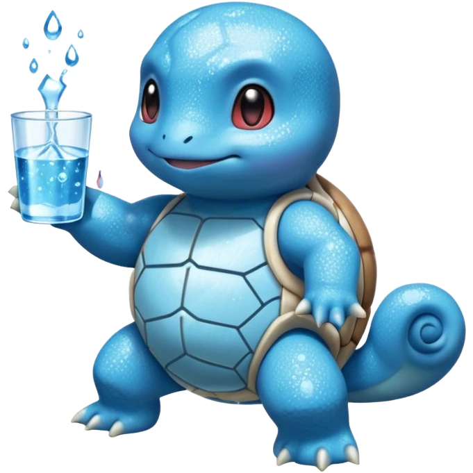 glitter pokemon squirtle emoji