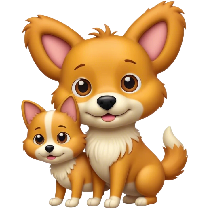 Catdog emoji
