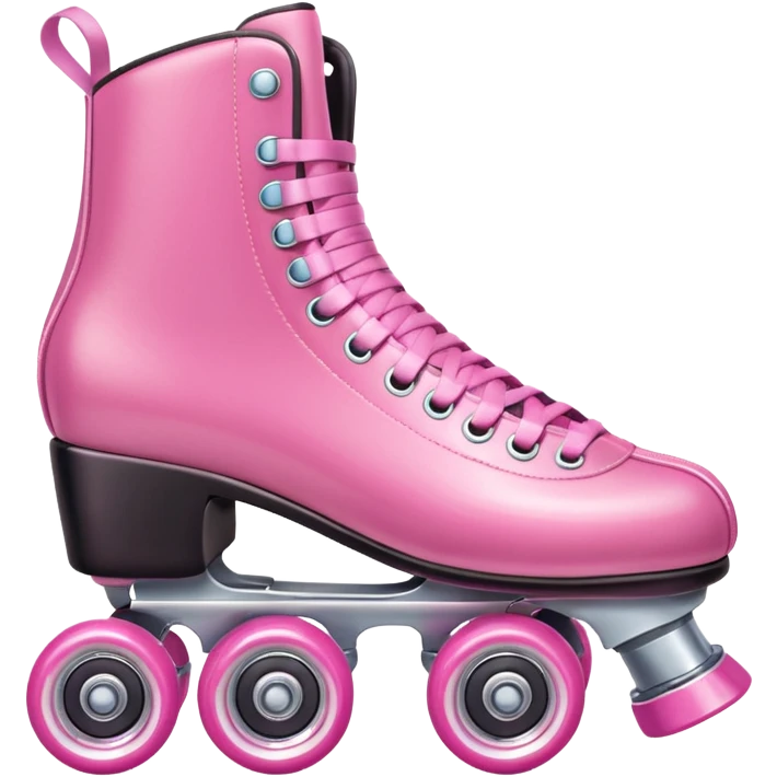 pink roller skates  emoji