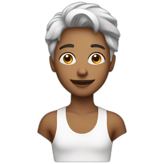 influencer promoting product emoji