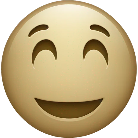 khaki colour smiley emoji