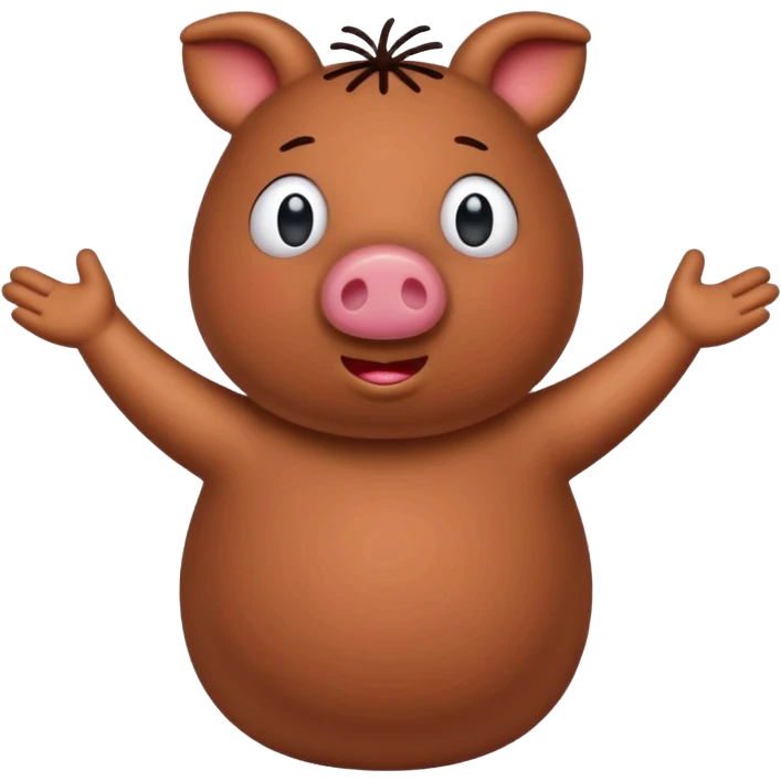 pepa pig kaka gedaan emoji