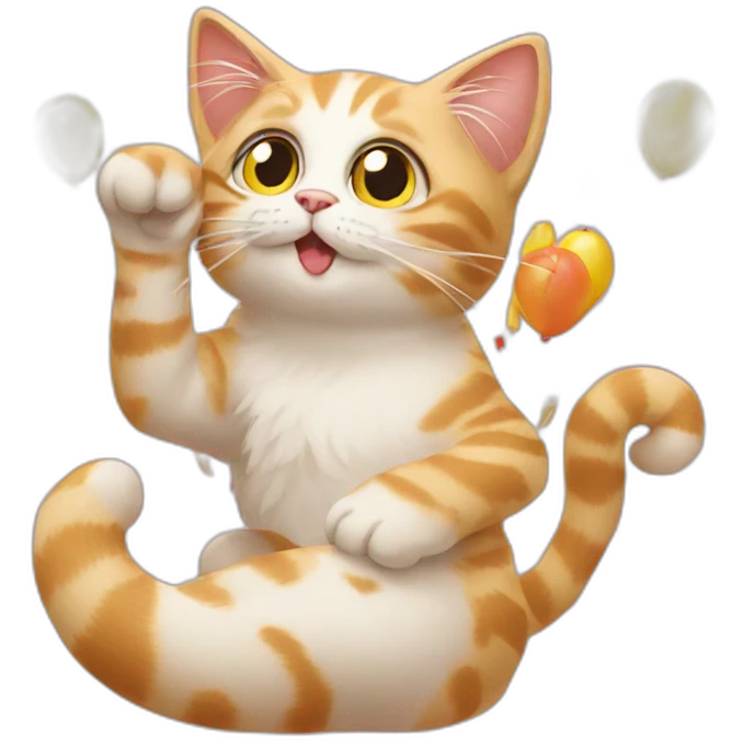 cat party emoji