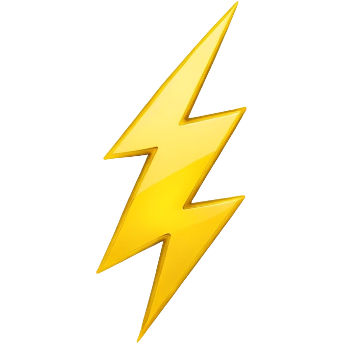 make lightning emoji emoji