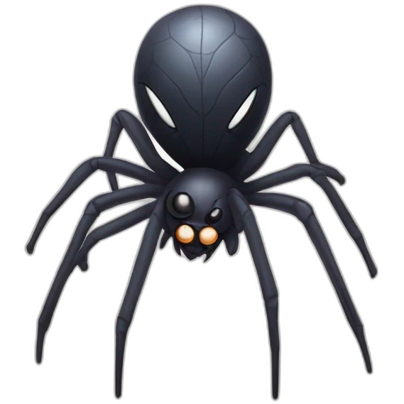 Spider with a human head emoji