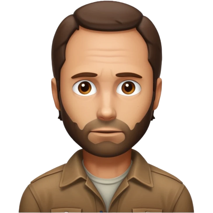 Create Rick Grimes From The Walking Dead emoji