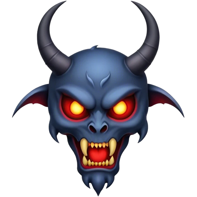 demon symbol emoji