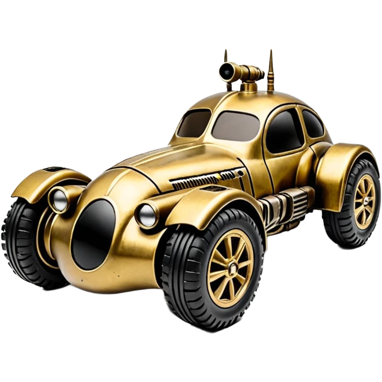 1:10 off-road Basher Batman’s 1934 tarnished C-3PO jaguar rc car  emoji