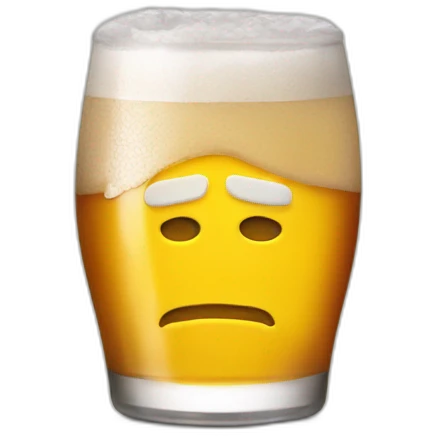 Trump drink bière emoji