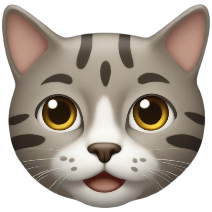 Un chat qui bois emoji
