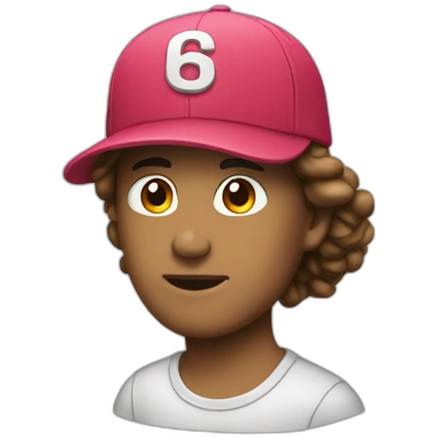 Casquette emoji