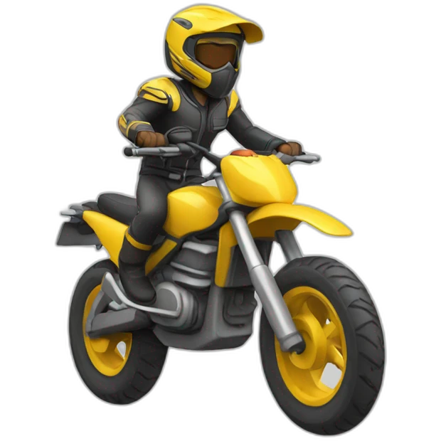 Moto voladora emoji