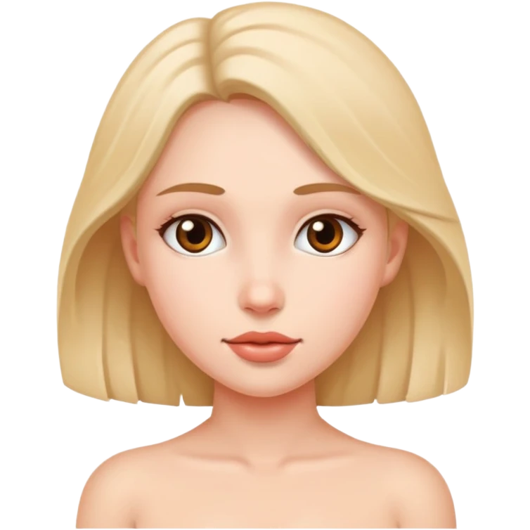 Naked girl emoji