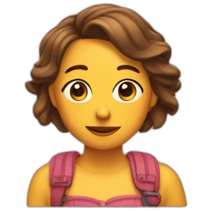 chica guapa emoji