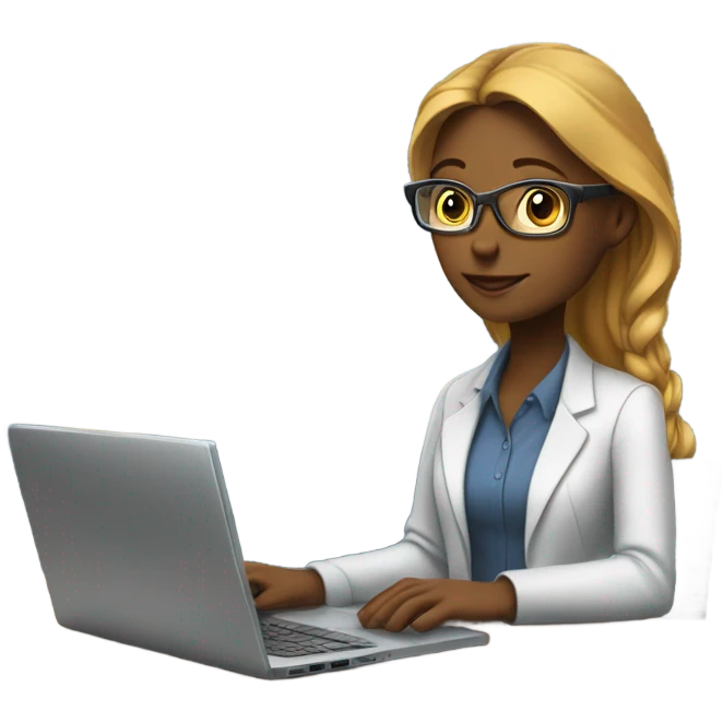 Computer science woman emoji