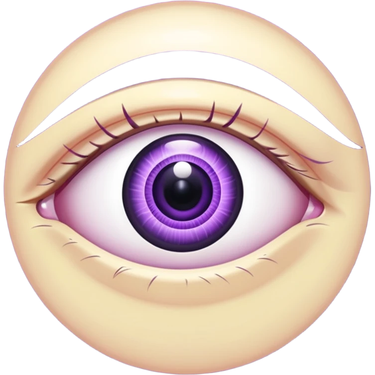 Rinnegun eye emoji