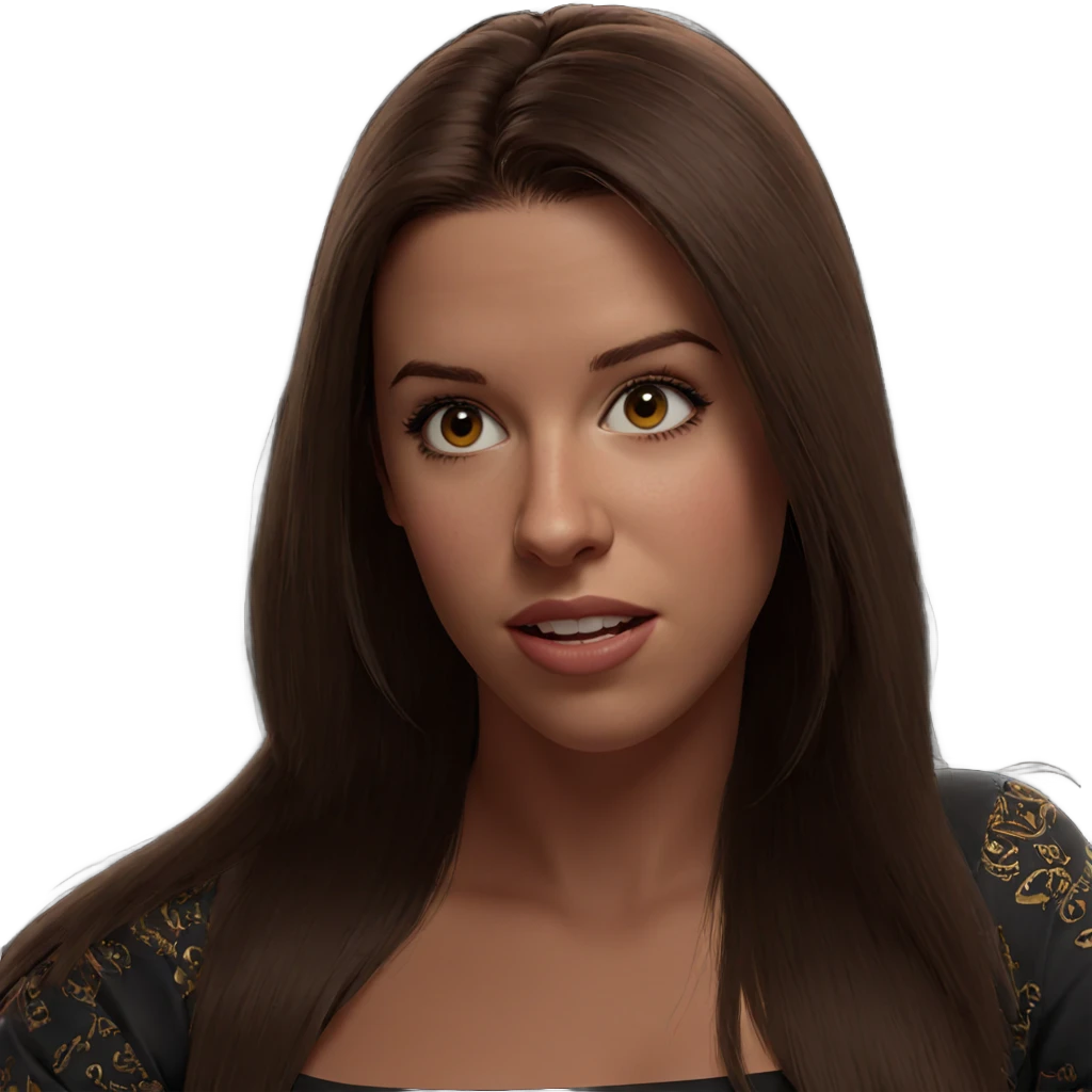realistic portrait of a girl emoji