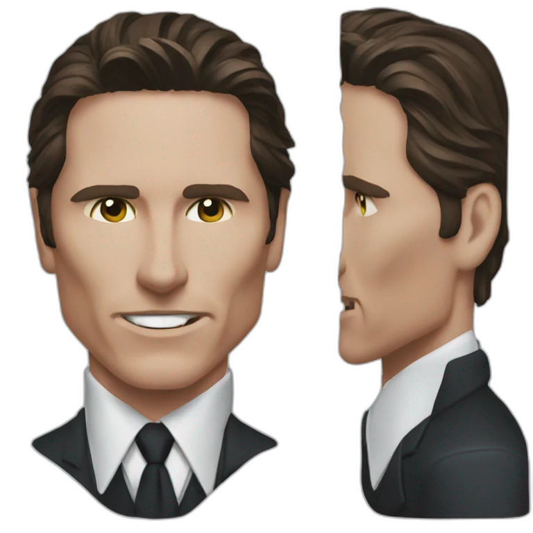 Christian Bale American Psycho emoji