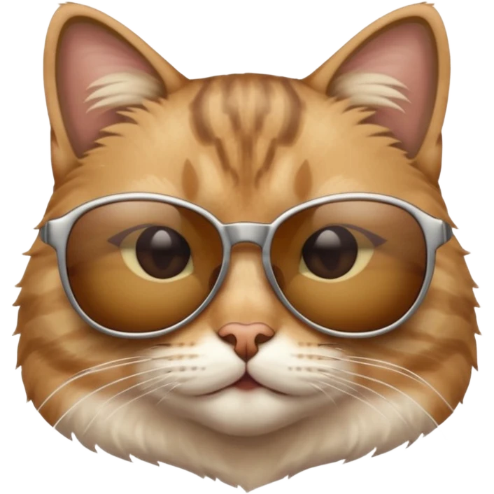 Cat wearing sunglasses emoji
