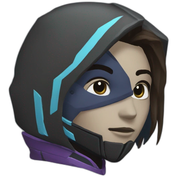 Cute Cayde 6 Destiny hype type emoji