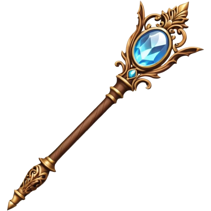 Harry Potter magical wand no kristal  emoji
