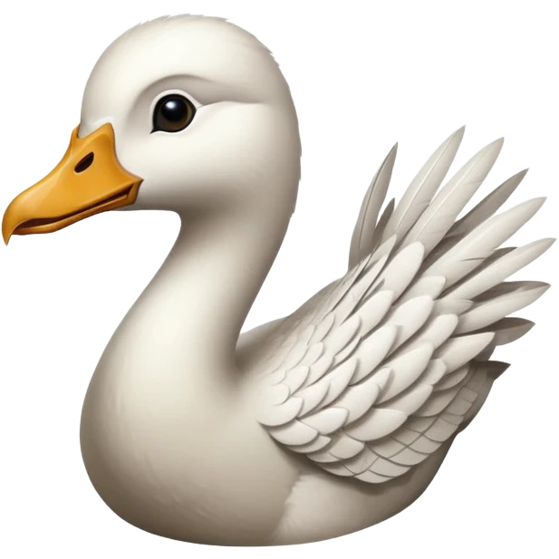 Goose raptor emoji