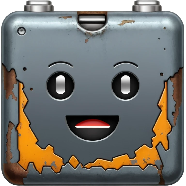 drained battery emoji