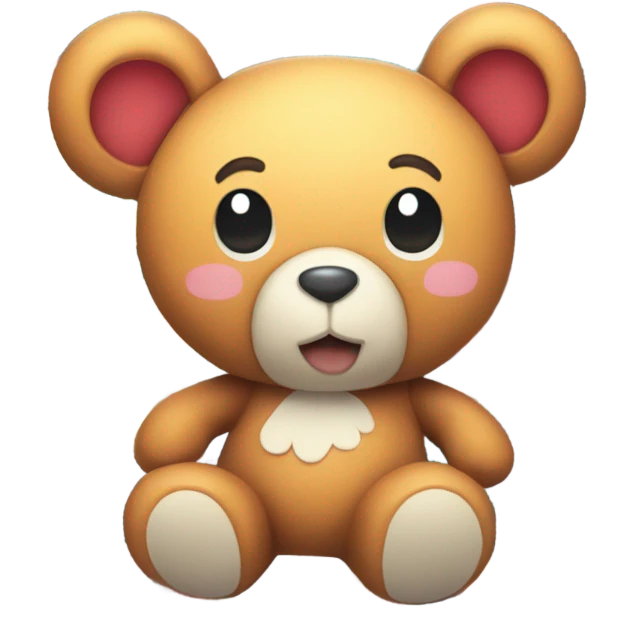 Animal crossing stitches emoji