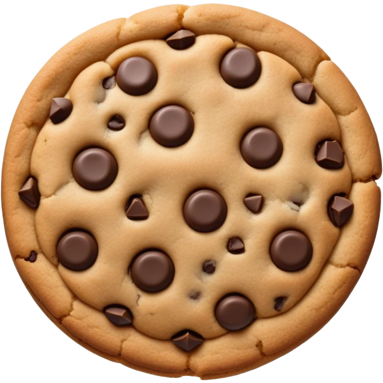 chocolate chip cookie emoji