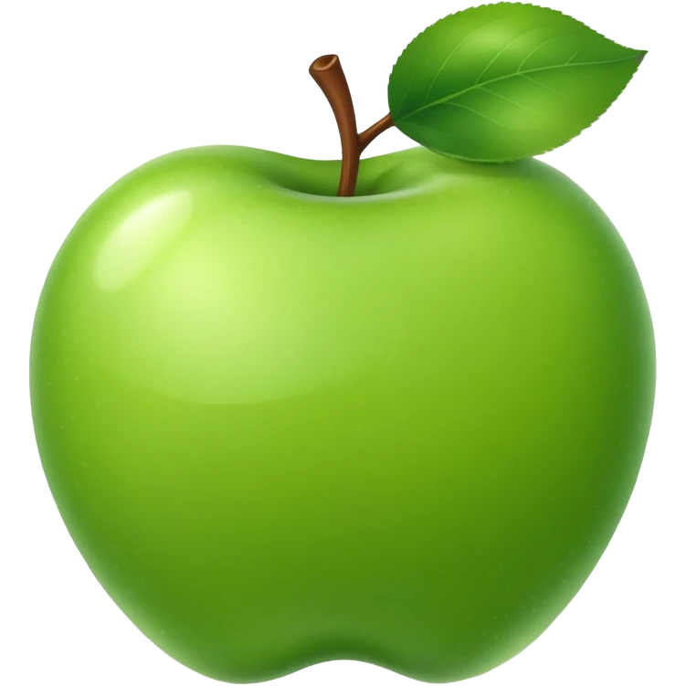 transformer green apple emoji