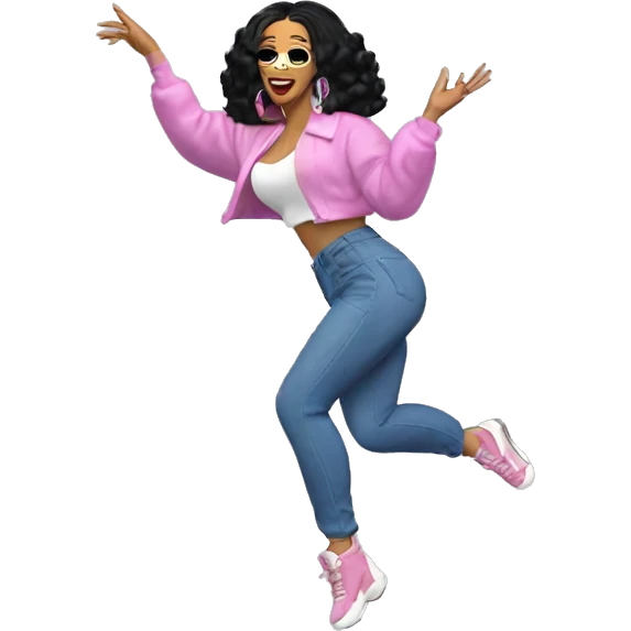 Cardi b qui dance emoji