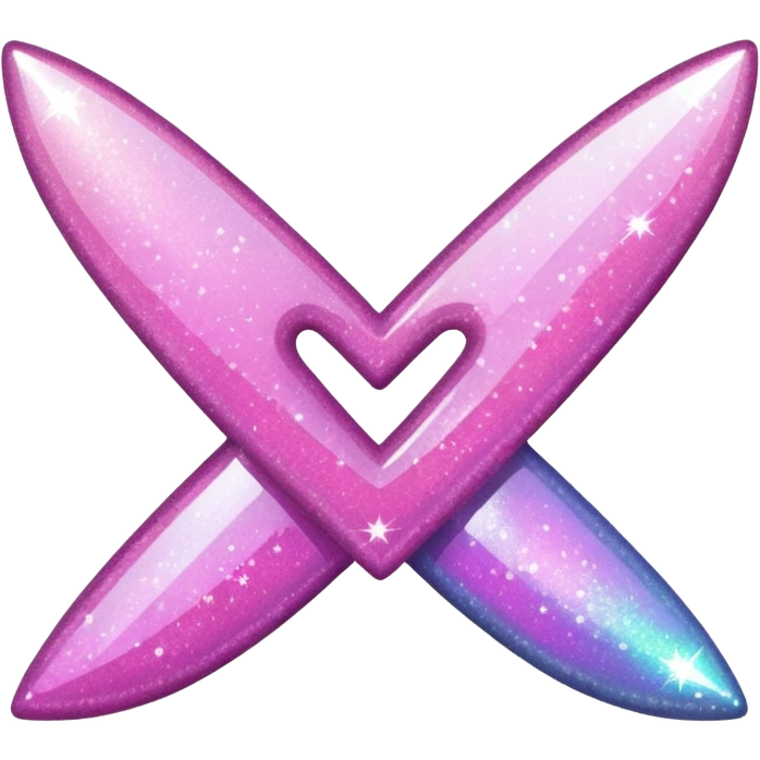 Pink sparkly Checkmark emoji