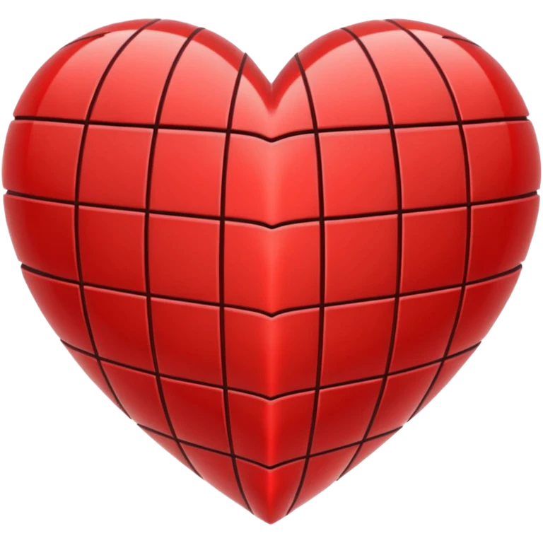 Grid heart emoji
