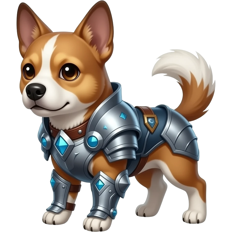 롤 캐릭터 이렐리야와 강아지 합성 emoji