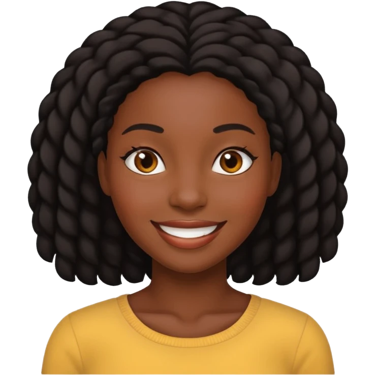 black boijee lady emoji