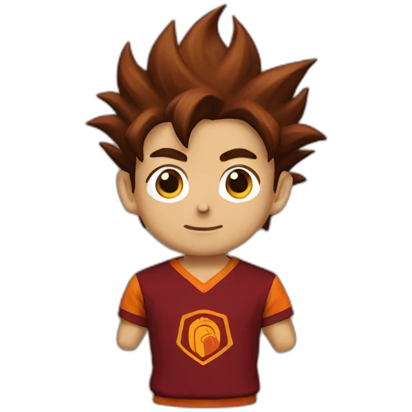 goku as roma shirt emoji