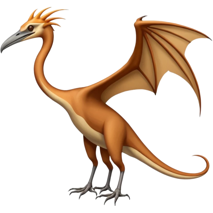 Make a quetzalcoatlus accurate  emoji