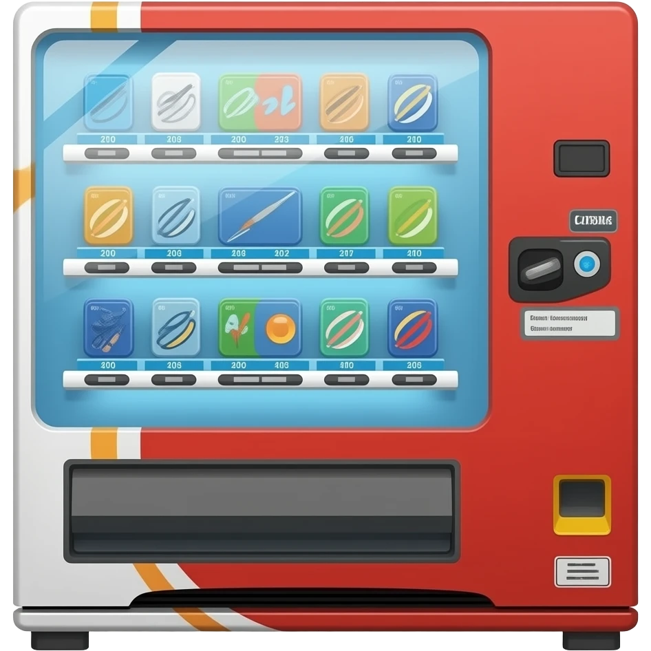 Vending machine emoji emoji