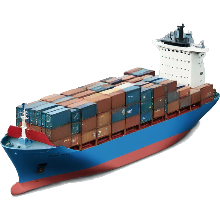 Container ship emoji
