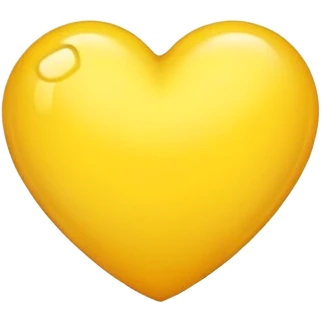 yellow heart emoji