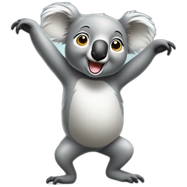 dancing koala emoji