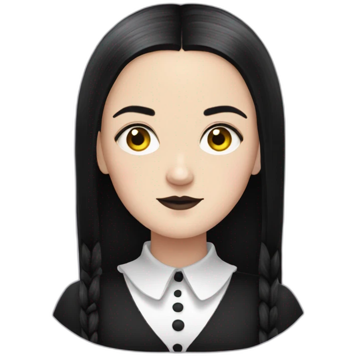 Wednesday addams emoji