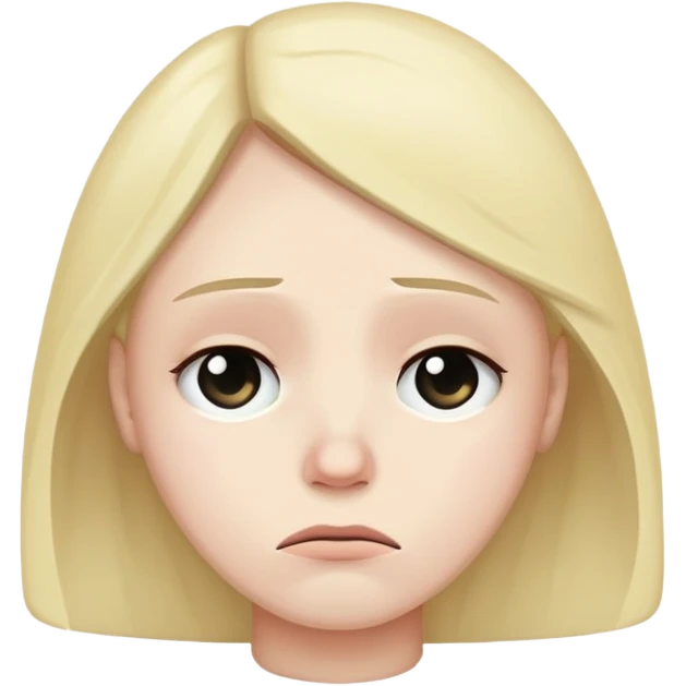 Depression ￼ emoji