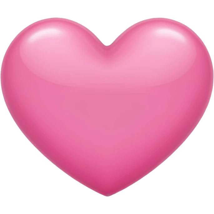 Coração rosa emoji